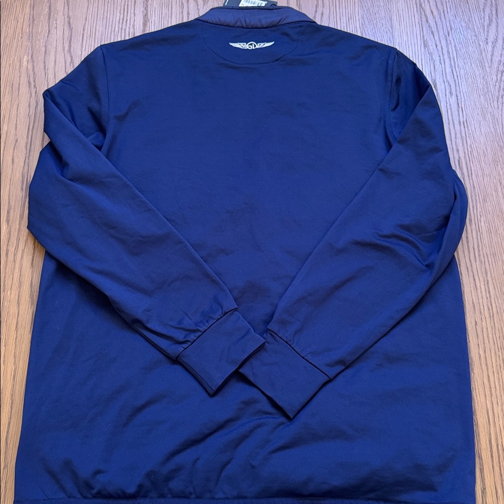 NWT Straight Down Patton Jacket Indigo Size Large - Picture 5 of 7